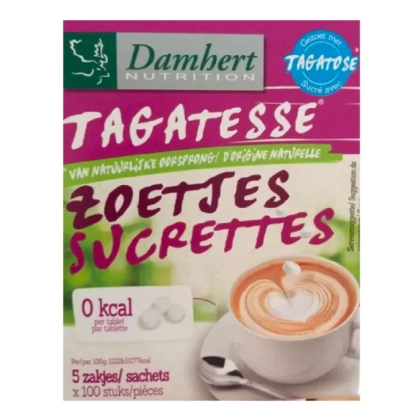 Sucrettes pour diabétique 5 sachets x 100 comprimés - TAGATESSE