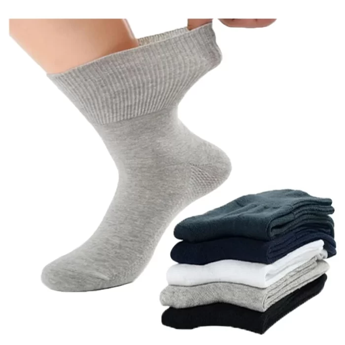 LifeBetic™ 5 Pairs Wide Mouth Socks – Non-Binding