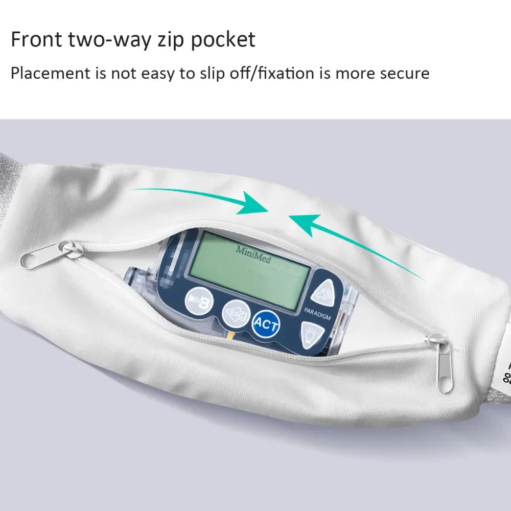 LifeBetic™ Invisible Insulin Pump Waist Belt – Lightweight, Breathable Support for All Pump Models - Image 2