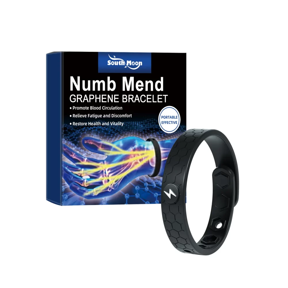 South Moon Energy Therapy Bracelet Relieve Arthritis Pain Hand Numbness Anti Fatigue Improve Circulation Adjustable Bracelets - Image 2