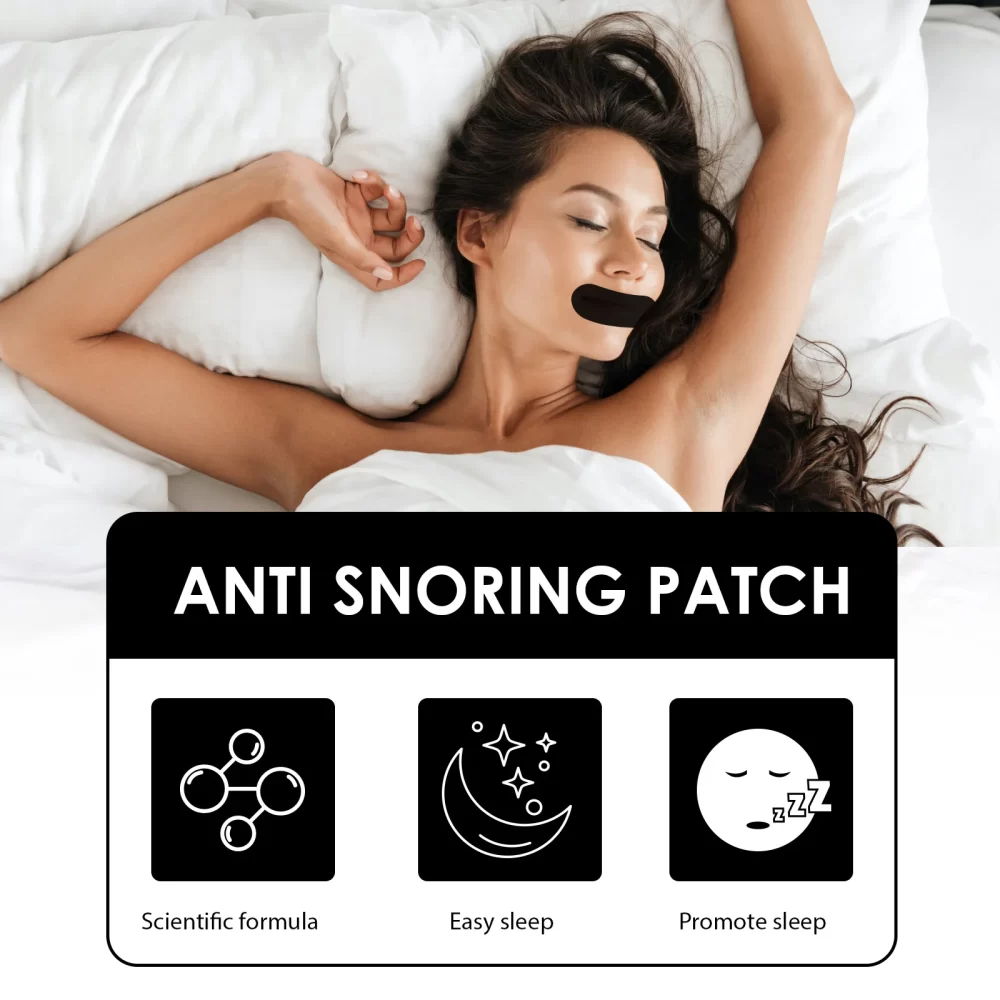 Anti Snoring Sticker Promote Better Sleep Improve Mouth Breathing Reduce Snore Nighttime Sleep Mouth Correction Tape For Adult - Image 6