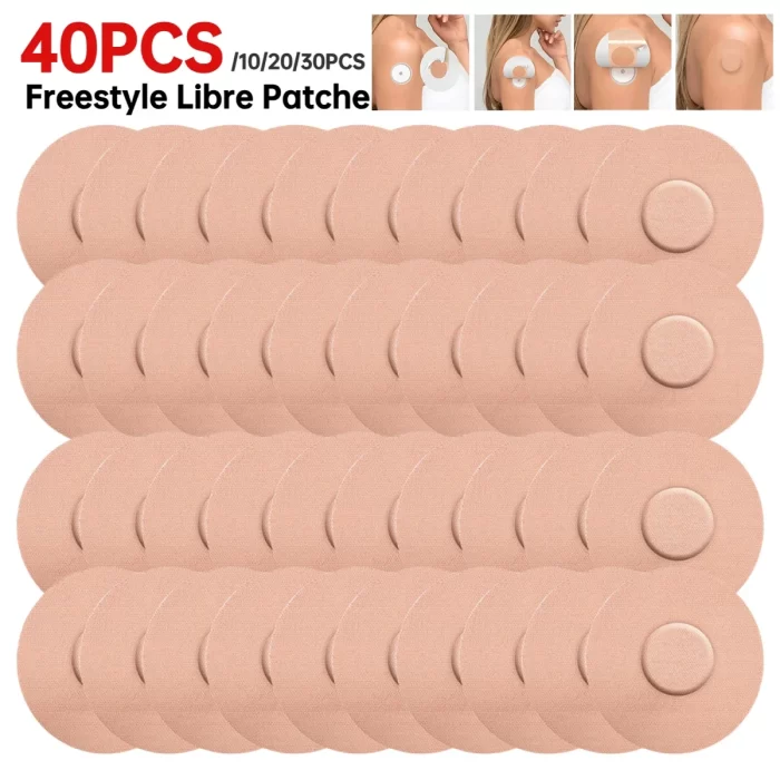 10pcs Adhesive Sensor Patches – Waterproof Freestyle Libre Plasters, Skin-Friendly Anti-Slip Long-Lasting for Outdoor Rock Climbing
