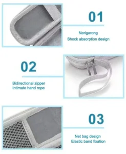 insulated thermal travel bag — waterproof eva cooling case for temperature sensitive items | compact & lightweight