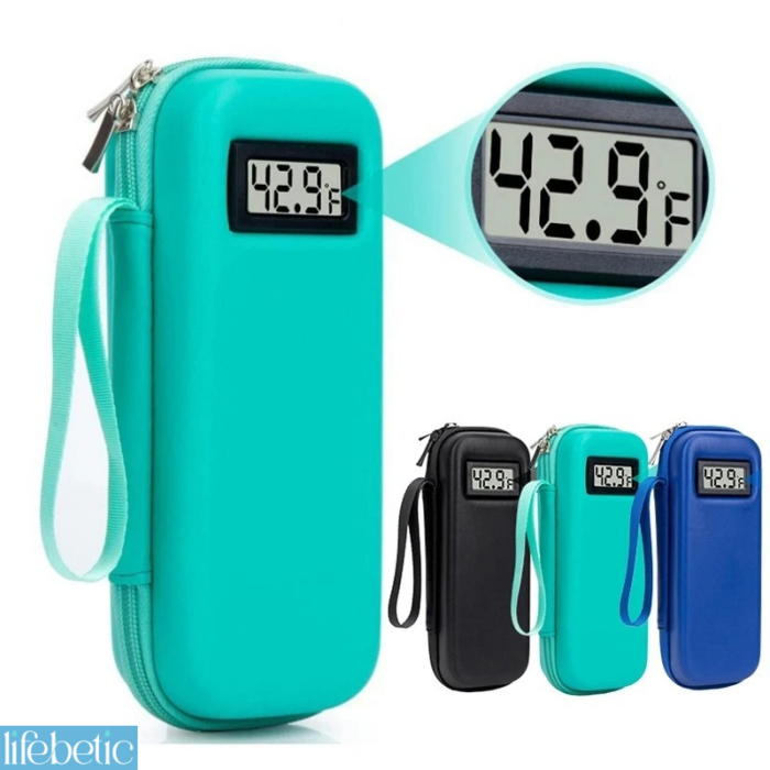 Insulin Cooler Travel Case with Temperature Display