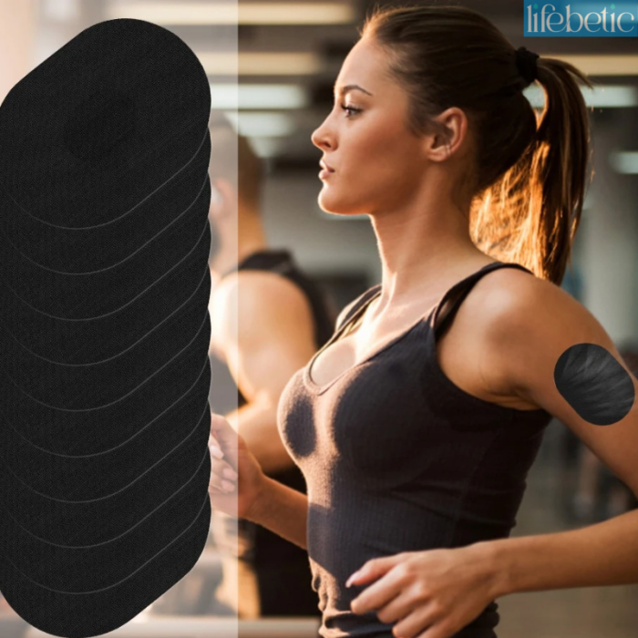 Waterproof Adhesive Sensor Patches for FreeStyle Libre – 20 Pack