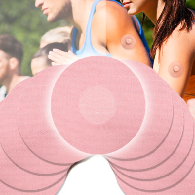 waterproof adhesive sensor patches compatible with freestyle libre — protective skin friendly covers for sports & daily wear | 20 pack