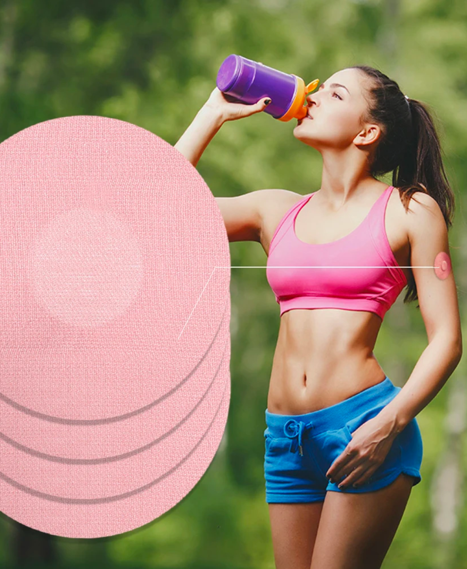 waterproof adhesive sensor patches compatible with freestyle libre — protective skin friendly covers for sports & daily wear | 20 pack3