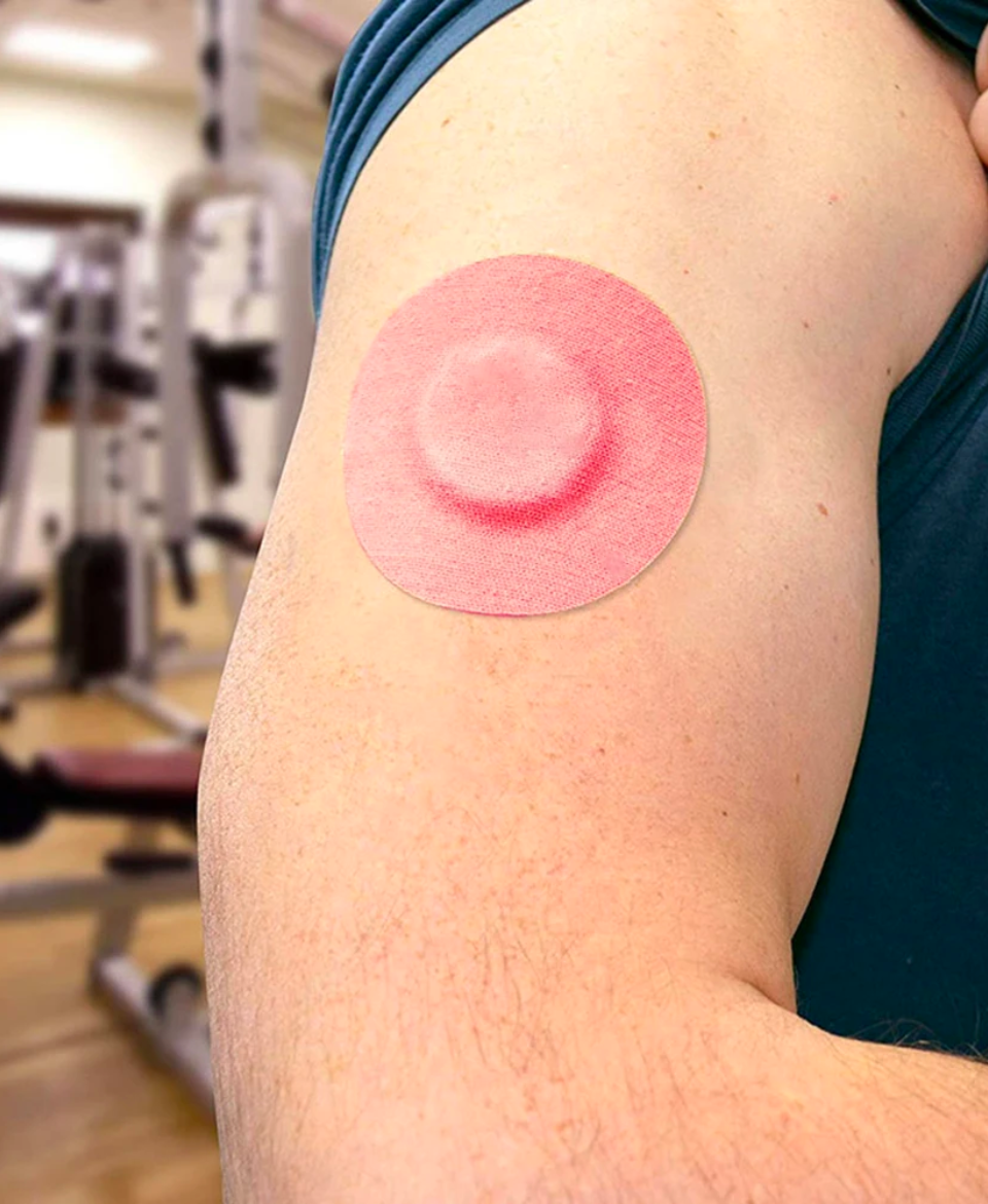 waterproof adhesive sensor patches compatible with freestyle libre — protective skin friendly covers for sports & daily wear | 20 pack5